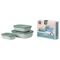 Produktbild: MEPAL Frischhaltedosen-Set Cirqula grün 0,5/ 1,0/ 2,0 l, 1 Set