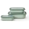 Produktbild: Set Cirqula Rechteckig 3-tlg 500+1000+2000 Nordic Sage - Mepal