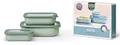 Produktbild: Mepal Schalen-Set Cirqula Rechteckig Nordic Sage 0,5 l + 1 l + 2 l
