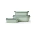 Produktbild: Mepal Cirqula Multischüssel-Set, rechteckig, 3-teilig, flach, nordic sage