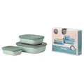 Produktbild: MEPAL Frischhaltedosen-Set Cirqula grün 0,5/ 1,0/ 2,0 l, 1 Set