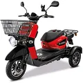 Produktbild: Rolektro E-Carrier 25 Lithium Dreirad-Mobil - 1000W Elektromobil - E-Moped bis 70km RW - 3-Rad Seniorenmobil mit Zulassung