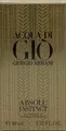 Produktbild: 💝 Giorgio Armani ACQUA DI GIÒ Absolut Instinct EdT 40 ml OVP/NEU - RARITÄT