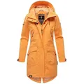 Produktbild: Navahoo Outdoorjacke Pfefferschote moderne Damen Übergangsjacke mit Kapuze orange M (38)