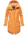 Produktbild: Navahoo Damen Übergangsjacke leichte Jacke mit Kapuze Pfefferschote Apricot Sorbet Gr. M