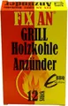 Produktbild: Till Grill Holzkohle Anzünder FIX AN Anzünderiegel Geruchsarm 12 Stück