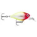 Produktbild: Rapala, X-Light Crank Mid Runner Angelköder, Größe: 3,5 cm/4 g, schwimmender Süßwasserköder, Schwimmtiefe: 1,8–2,1 m, Angelgerät aus Kunststoff, Clown CLN