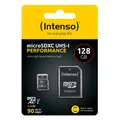 Produktbild: Intenso Micro SDXC 128GB Performance MicroSDXC 128 GB UHS-I 90 MB/s Class 10 OVP