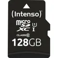 Produktbild: Intenso 128GB microSDXC Performance microSD-Karte  128 GB Class 10 UHS-I Wass...