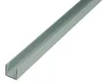 Produktbild: Alberts 473884 U-Profil | Aluminium, silberfarbig eloxiert | 1000 x 8,6 x 12 mm