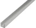 Produktbild: U-Profil Alu silber eloxiert 8,6x12x1,3 mm, 1 m