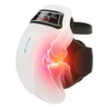 Produktbild: Kabelloses Kniemassagegerät mit 9 Stufen Wärme-, Vibrations- und Massagetherapie, Linderung von Knieschmerzen bei Schwellungen, steifen Gelenken, gedehnten Bändern und Muskelverletzungen, verstellbare
