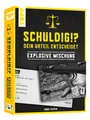 Produktbild: Schuldig?! Dein Urteil entscheidet - Explosive Mischung. Krimispiel in 50 Karten