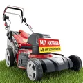 Produktbild: HECHT 5-IN-1 Elektro Rasenmäher mit 1.800 Watt Motor, 46 cm Schnittbreite, Radantrieb, Mulchfunktion, zentrale 7-Fach Schnitthöheneinstellung und 50 Liter Fangkorb für einen schön gepflegten Rasen