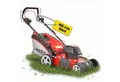 Produktbild: Hecht Elektrorasenmäher mit Radantrieb 1800 W 5in1 50 Liter Fangkorb, 46 cm Schnittbreite, Schnitthöhenverstellung - Mulchkit - 3,3 km/h