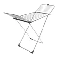 Produktbild: Vileda Max Wäscheständer aus Edelstahl | Grobe, knickfreie Wäscheleine | Aluminiumrost | für Innen und Außen | klappbar
