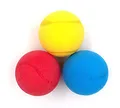Produktbild: Kyto 3er Set weiche Bälle Softbälle Tennisbälle Schaumstoffbälle für Kinder bunt 6,5cm