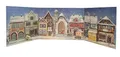 Produktbild: Nostalgischer Papier Adventskalender von 1946 mit Bildern und Glitzer 
