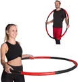 Produktbild: Hoopomania Weight Hoop Schaumstoff Hula Hoop, 1.5 kg Red Devil