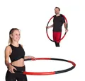 Produktbild: Hoopomania Hula-Hoop-Reifen Hoopomania Weight Hoop Schaumstoff Hula Hoop, 1.5 kg Red Devil