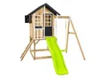 Produktbild: Zwerkules Spielhaus Holli 2 inkl. Rutsche & Schaukel 352x280x224cm