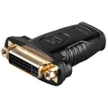 Produktbild: Adapter HDMI™-Buchse (Typ A) > DVI-I Buchse Dual-Link (24+5 pin) vergoldet