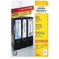 Produktbild: AVERY ZWECKFORM - Avery L6060 - Weiß - 34 x 192 mm 200 Stck. (25 Bogen x 8)