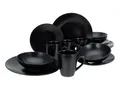 Produktbild: Creatable Geschirrset »Black Matt«, 16-teilig