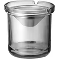 Produktbild: Hendi Aschenbecher aus Hartglas, mit Trichter, Tischascher, 9,9 cm Höhe, 9,8 cm Durchmesser, transparent