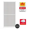 Produktbild: Aluminium Fliegengitterbausatz Tür SLIMPLUS, 100x210cm anthrazit