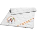 Produktbild: ultra leichte Sommerdecke, 100 x 135 cm, atmungsaktiv & ideal für heiße Nächte, Allergiker geeignet, sleepling