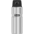 Produktbild: THERMOS Isolierflasche Stainless King Edelstahl/schwarz 700,0 ml, 1 St.
