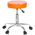 Produktbild: Mid.you Bürohocker, Orange, Chrom, Textil, Drehkreuz, 57x45x57 cm, Arbeitszimmer, Bürostühle, Bürohocker