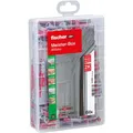 Produktbild: Fischer Dübel 2-K-Dübel, Meister-Box DuoPower-Set, 4 Größen, Universaldübel, 150-teilig, 60 Stück