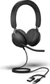 Produktbild: Jabra Evolve2 40 SE Stereo Headset Schwarz