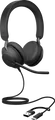 Produktbild: JA 24189-999-799 - Headset, Jabra Evolve2 40 SE, USB C/A, MS, Stereo