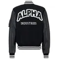 Produktbild: Alpha Industries Collegejacke PU College Jacket Light schwarz M (48/50)