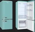 Produktbild: Amica - KGCR 384 150 T - Kühl-Gefrierkombination - Retro Desing - Türkisblau