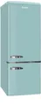 Produktbild: Amica Kühl-Gefrierkombination KGCR 384 150 T | Retro Design Kühlschrank | 191l | 145cm | Türkisblau | E-Klasse, E (Spektrum A bis G)