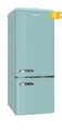 Produktbild: Retro Kühl-Gefrierkombination Türkis 191L 145cm LED KGCR 384 150T Ice Blue