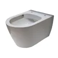 Produktbild: Duravit ME by Starck Wandtiefspül-WC Compact Rimless® weiß 2530090000