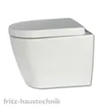 Produktbild: Duravit ME by Starck Compact Tiefspül Wand WC Toilette Spülrandlos inkl. WC Sitz