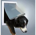 Produktbild: TRIXIE Hundeklappe 2-Wege Freilauftür für Hunde M-XL weiß