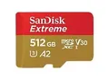 Produktbild: SanDisk Extreme MicroSDXC-Speicherkarte 512 GB Gold, Rot