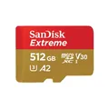 Produktbild: 619659189648 SanDisk Extreme 512 GB MicroSDHC UHS-I Klasse 10 SanDisk