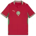 Produktbild: PUMA Trainingsshirt Marokko 2026 Heimtrikot Jugendliche beige|rot 140 EU