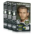 Produktbild: Naturtint Men | Permanente Haarfarbe Ohne Ammoniak Speziell für Männer | 100% Grauabdeckung | Haare und Bart | Natürliche und Langanhaltende Farbe | Natürliche Inhaltsstoffe | 7N Haselnussblond | Pack