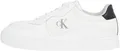 Produktbild: Calvin Klein Herren Cupsole Sneaker Classic Tech Ripstop Low Top, Weiß (Bright White/Black), 40
