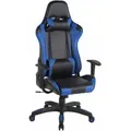 Produktbild: Gaming Bürostuhl Miracle Kunstleder schwarz/blau