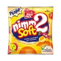 Produktbild: nimm2 soft – Kleine Bonbons mit flüssiger Fruchtsaftfüllung und Vitaminen zum Naschen für Kinder und Erwachsene – (1 x 345g Beutel)